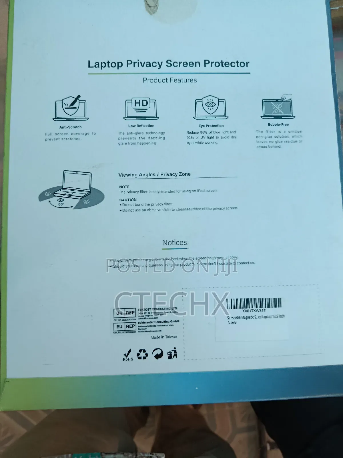 Microsoft Surface 13.5" Privacy Screen Protector