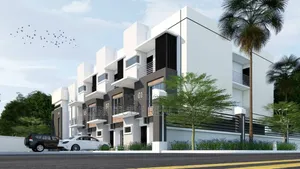 4bdrm Townhouse/Terrace in Fha/Enl, Guzape District for Sale