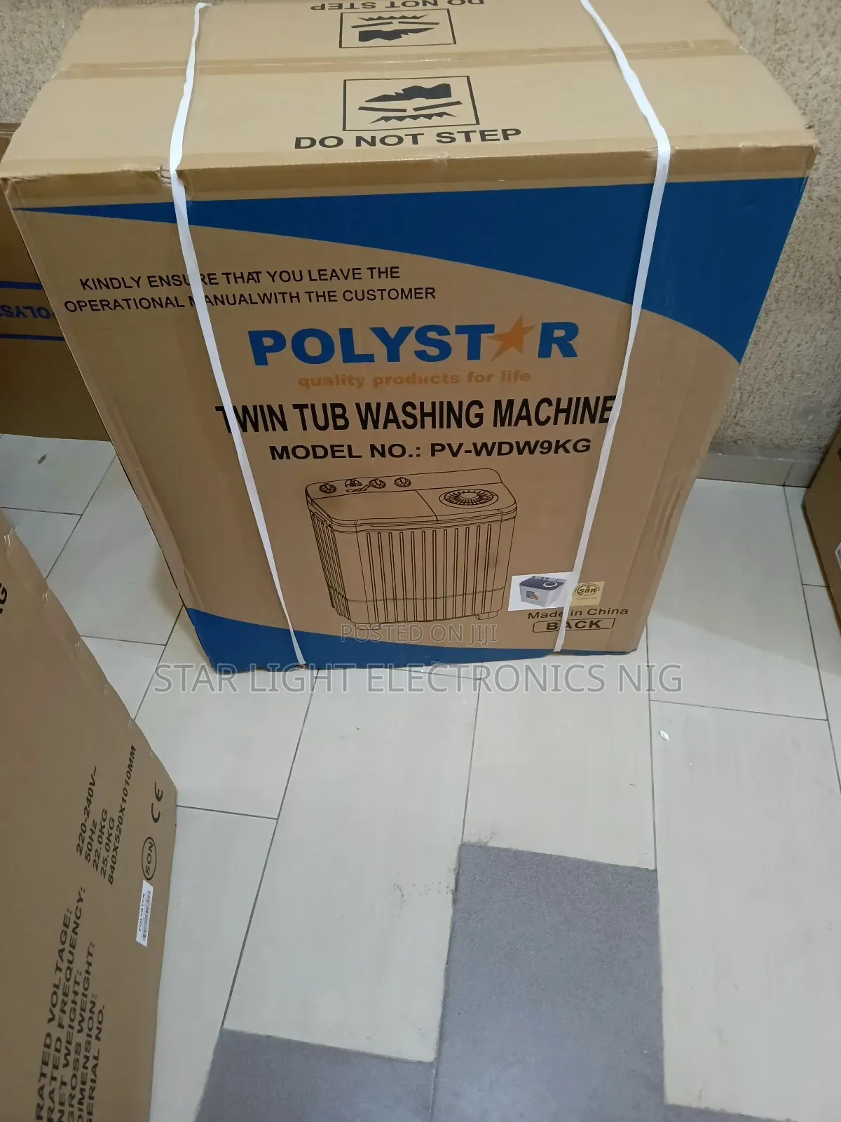 Washing Machine Top Loader 9kg