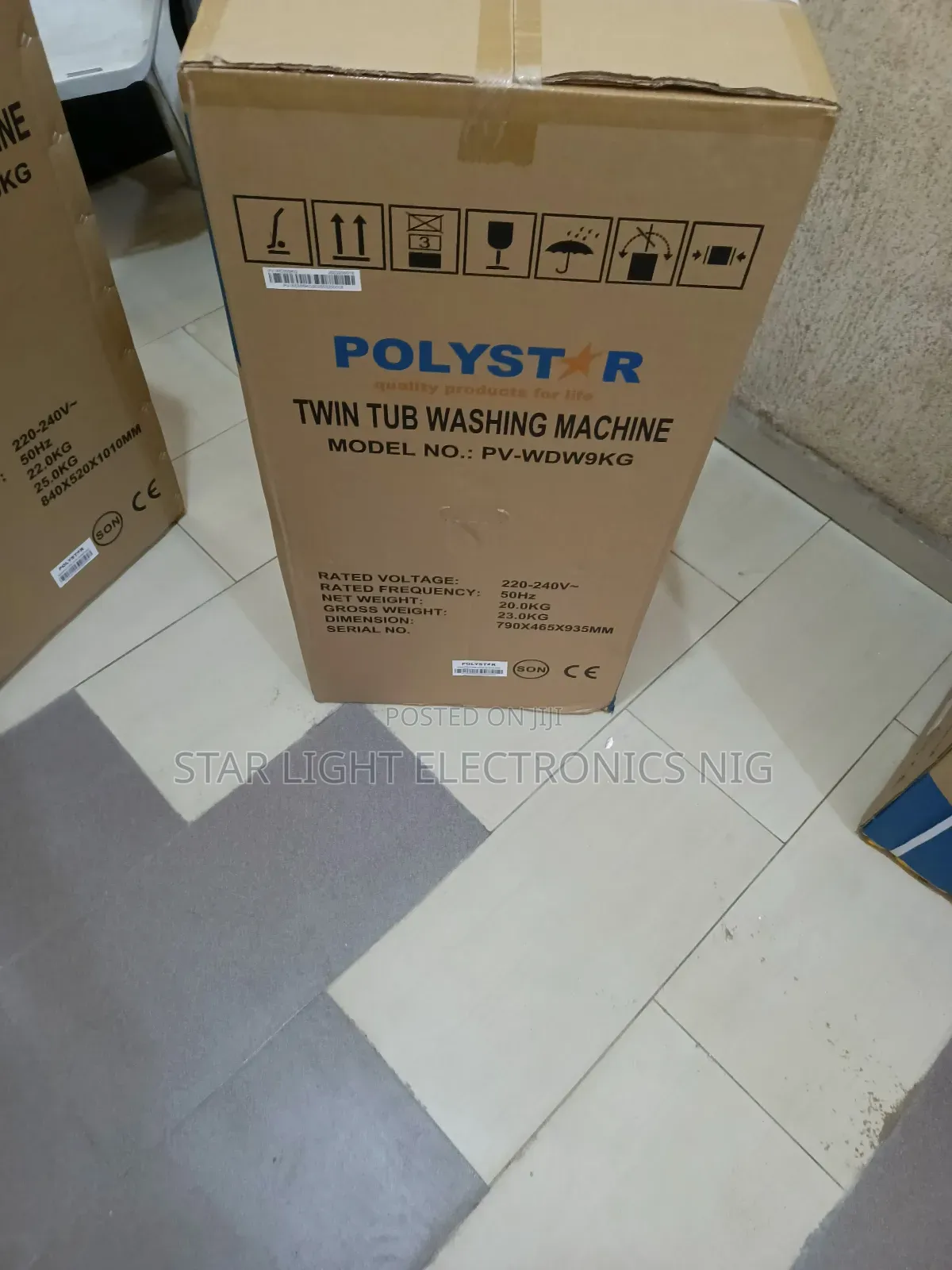 Washing Machine Top Loader 9kg
