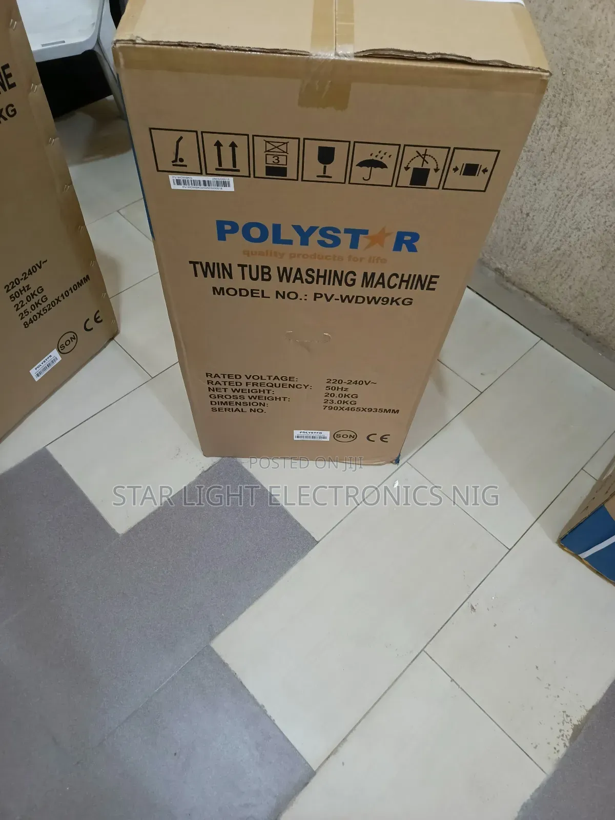 Washing Machine Top Loader 9kg