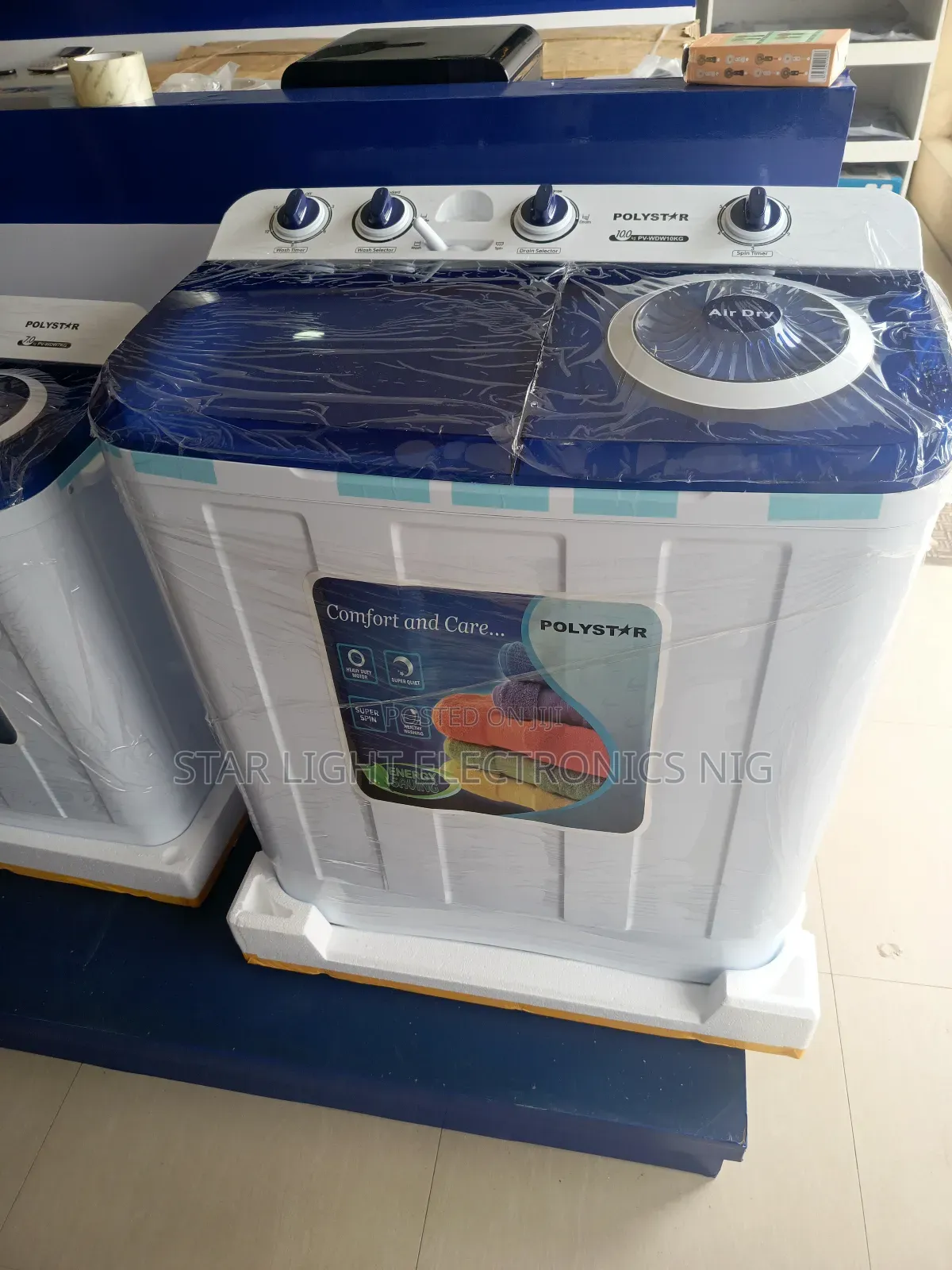 Polystar Washing Machine 10kg