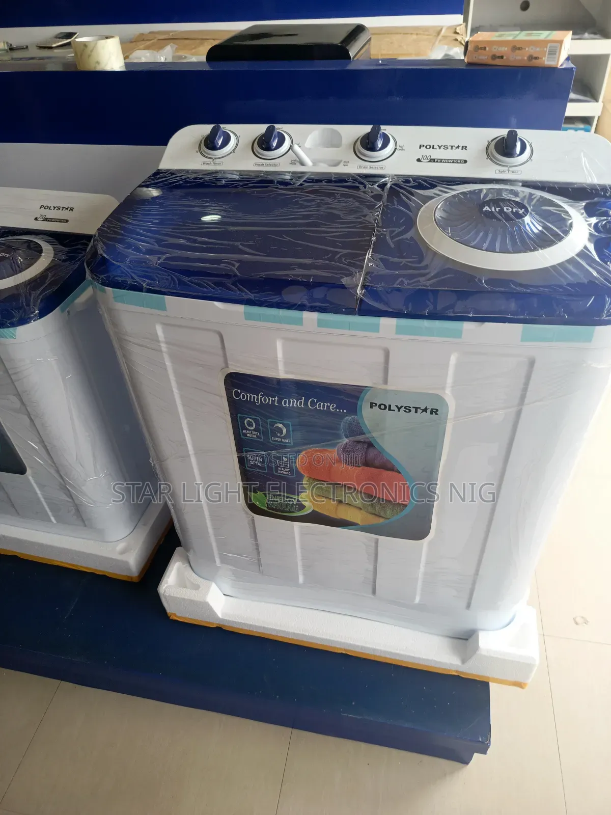 Polystar Washing Machine 10kg