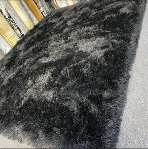 Fluffy Sheepskin Fur Center Rug 3 Ft X 5 Ft