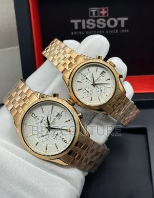 Original Tissot Gold Stainless Steel Watch in Store