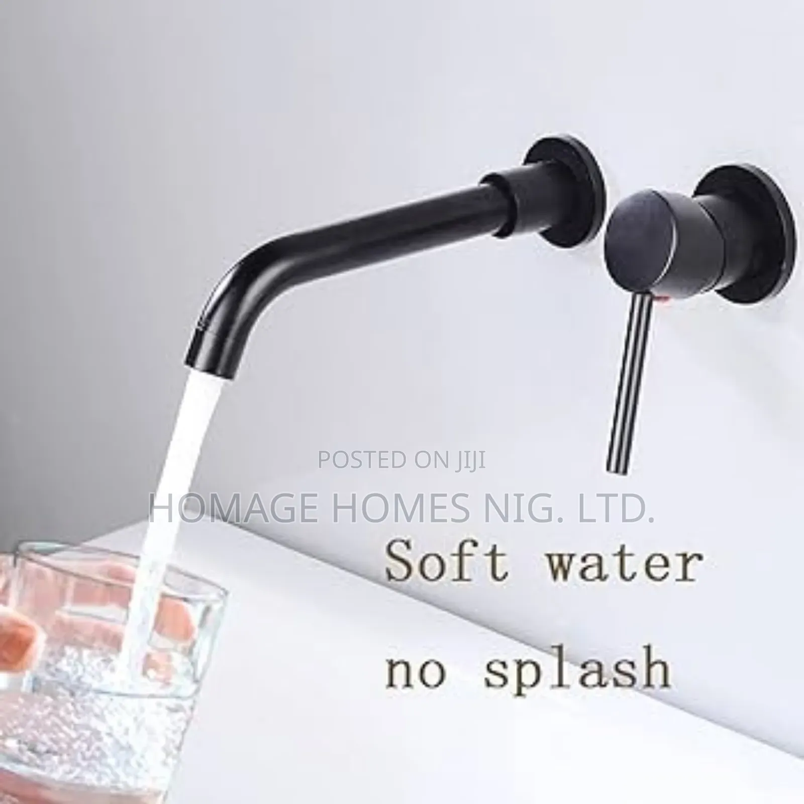 Conduit Basin Mixer Taps Round