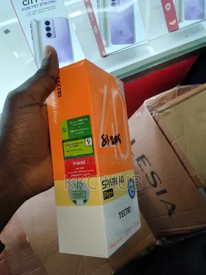 New Tecno Spark 40 Pro+ 256 GB Black