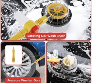 Multifunctional Washing and Flushing Brush