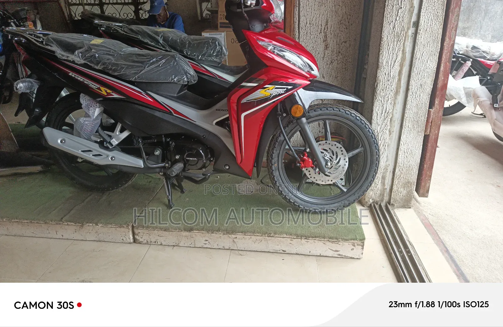 New Honda 2025 Red