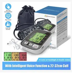 Digital Voice Arm Automatic Blood Pressure Monitor Usb+Bag