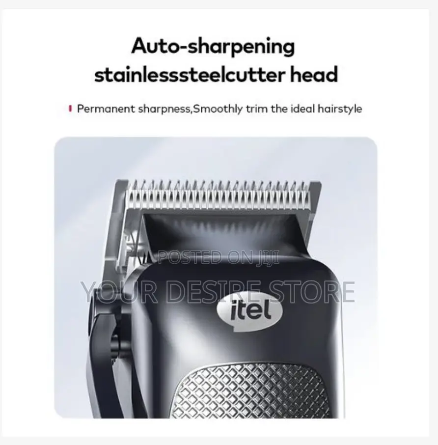 Itel Professional Hair Clipper Type-C Port Barber Wrap