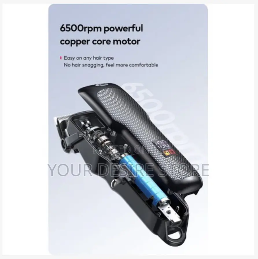 Itel Professional Hair Clipper Type-C Port Barber Wrap