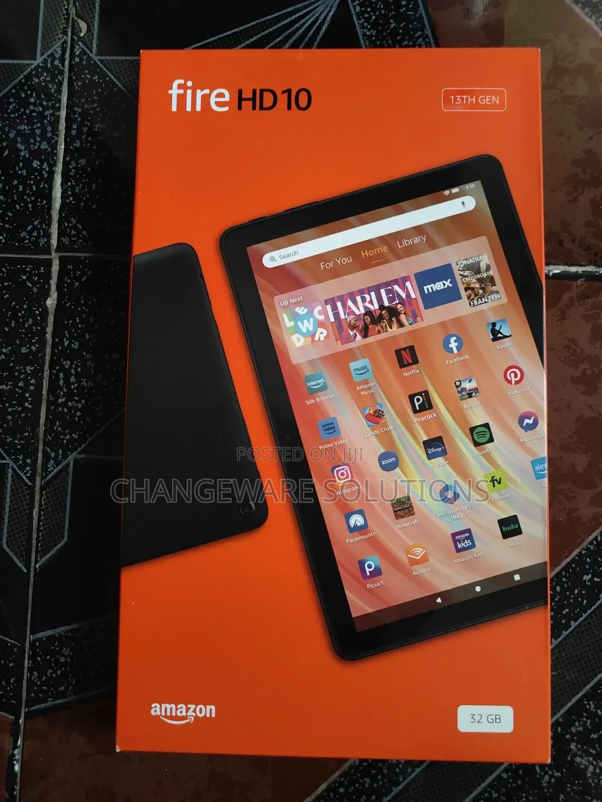 New Amazon Fire HD 10 32 GB Black