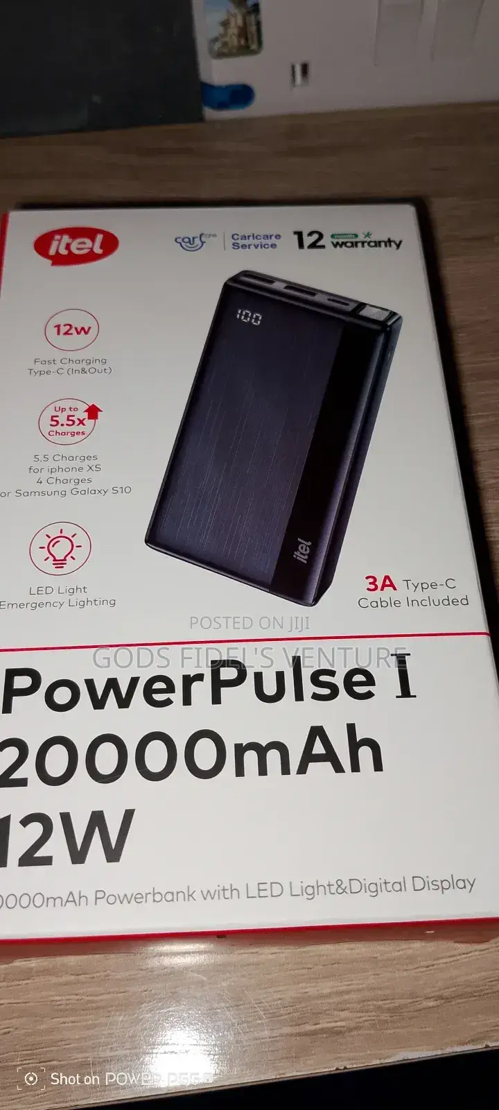 Itel Powerbank Pulse1