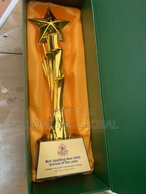 Photo - Trophy Gold Plaque With Branding