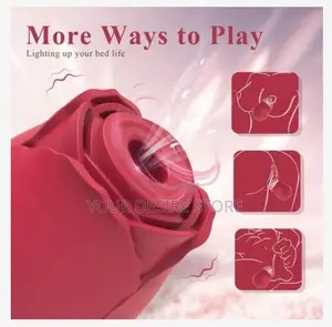 Usb Rose Vibrator Vagina Clitoris Sucker