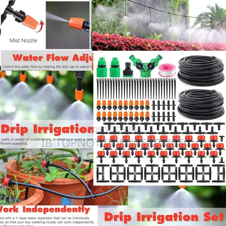 Never Water Again: 30m Automatic Irrigation Set Has Arrived