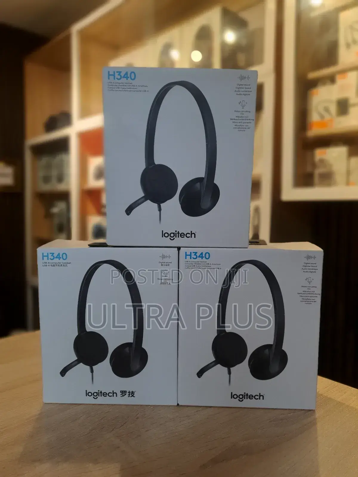 Logitech H340 Wired Usb Headset