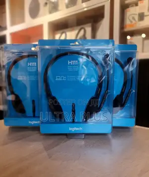 Logitech Stereo H111 Usb Headset With Clear Chat