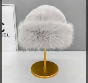 Women Winter Fur Hat.