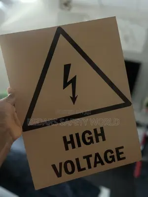 High Voltage Sign