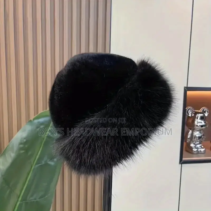 Women Winter Fur Hat.