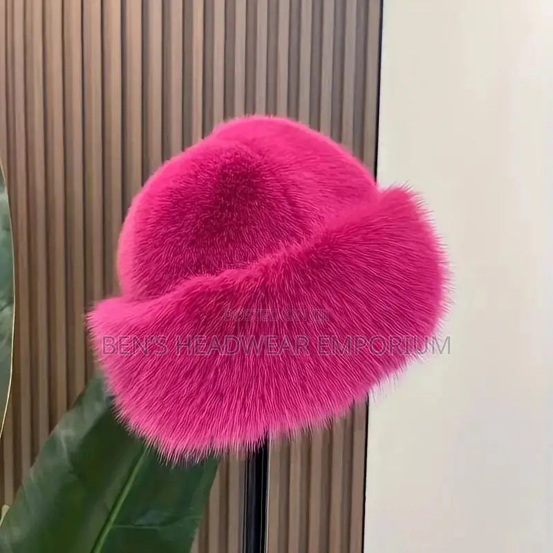 Women Winter Fur Hat.