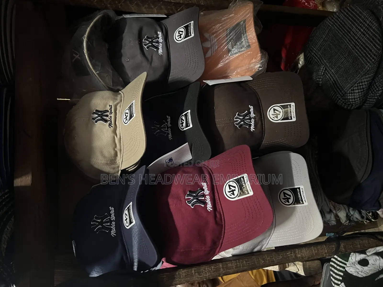 Stock Face Caps.