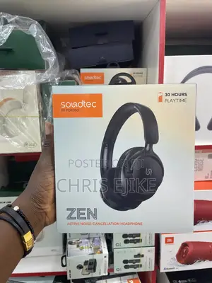 Porodo Soundtec Zen Active Noise-Cancellation Headphone