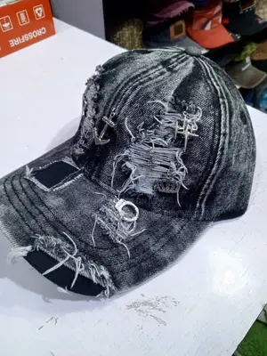 Stock Jean Face Cap