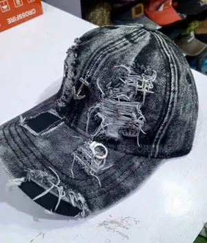 Stock Jean Face Cap