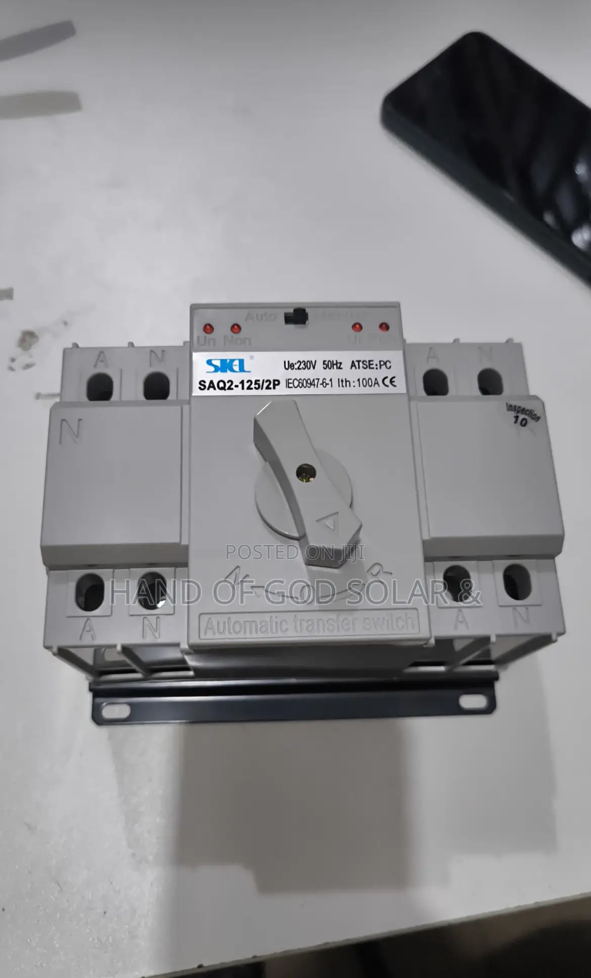 100ah Automatic Changeover