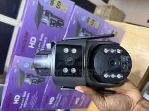 New Ubox Dual Lens Camera Solar PTZ 