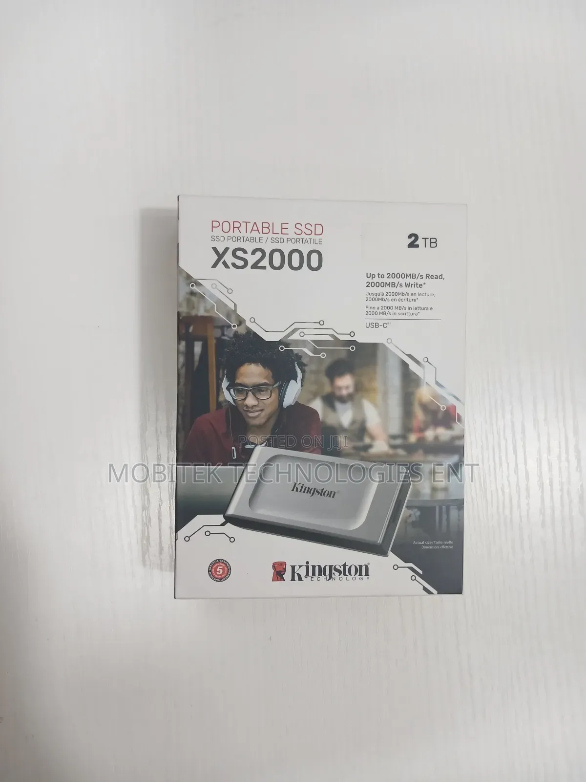 2tb Kingston Xs2000 SSD External Storage Drive/ Sandisk