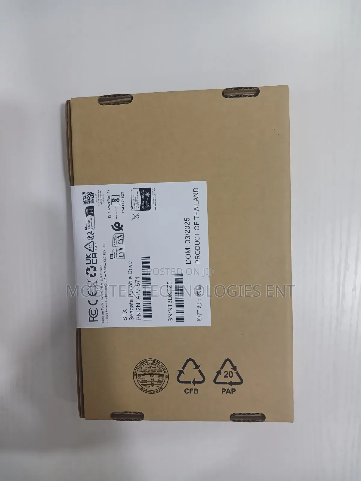 5tb Seagate Portable External Storage Hard Drive