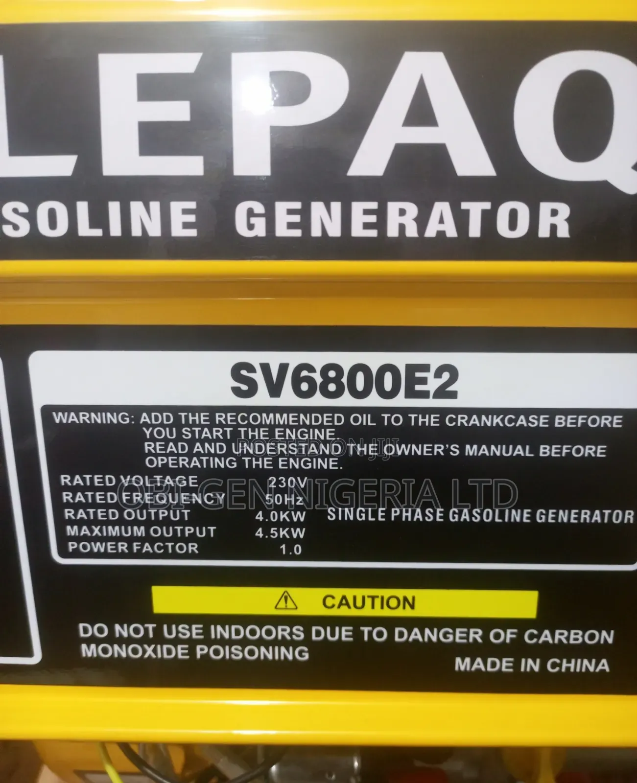 Elepaq Constant Sv6800e2