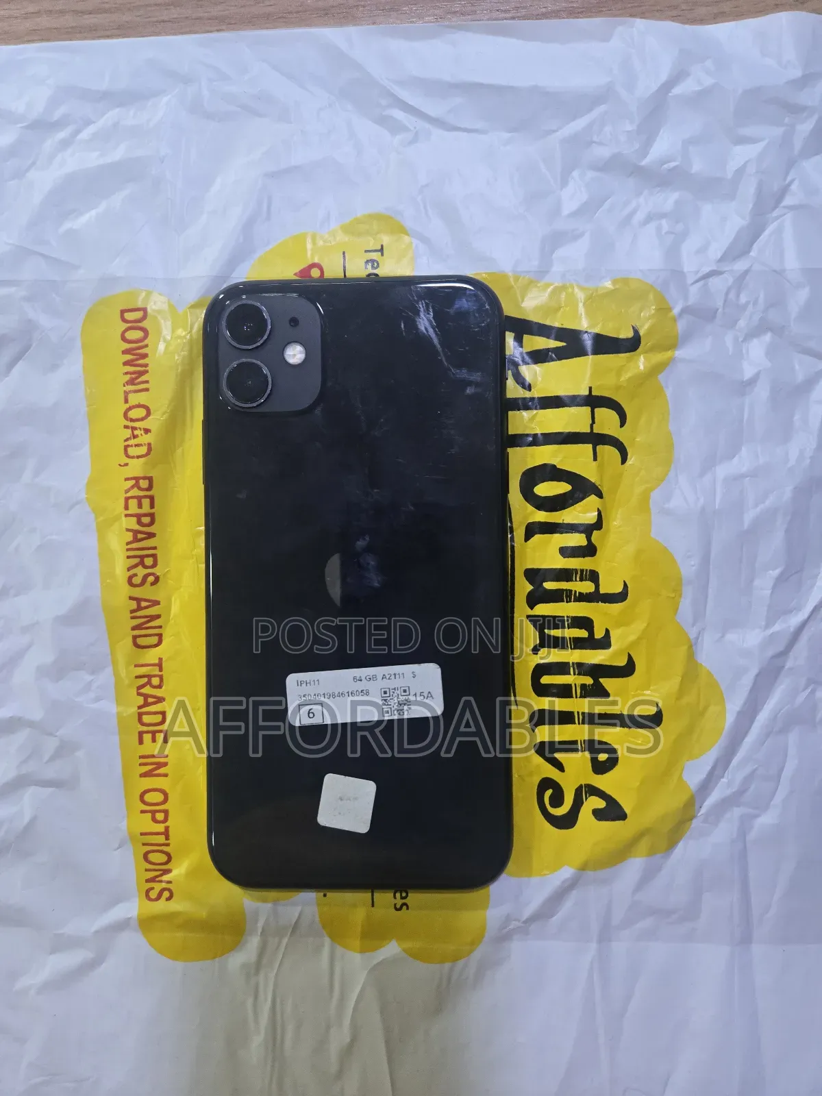 Apple iPhone 11 64 GB Black