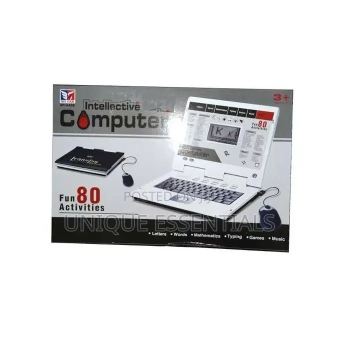 80 Fun Activities Intellective Children's Laptop With Mouse