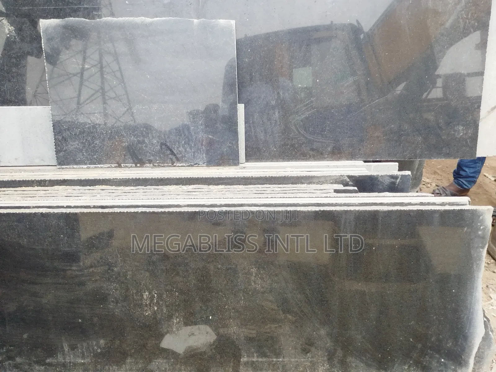 Absolute Black Granite Slab