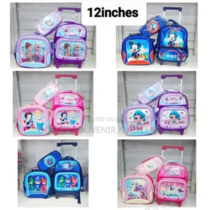 3in1 Trolley School Bag
