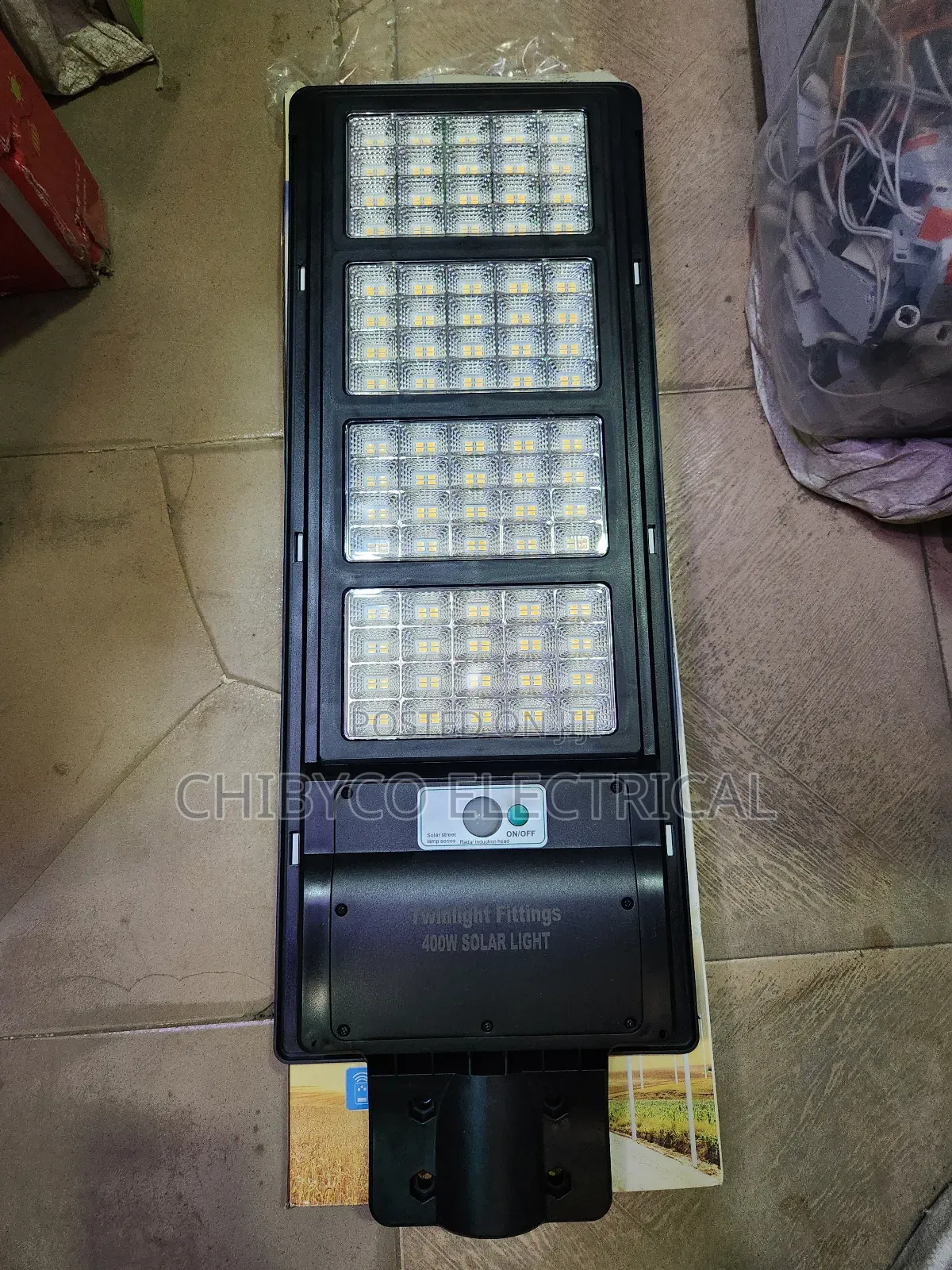 Warm White Solar Street Light