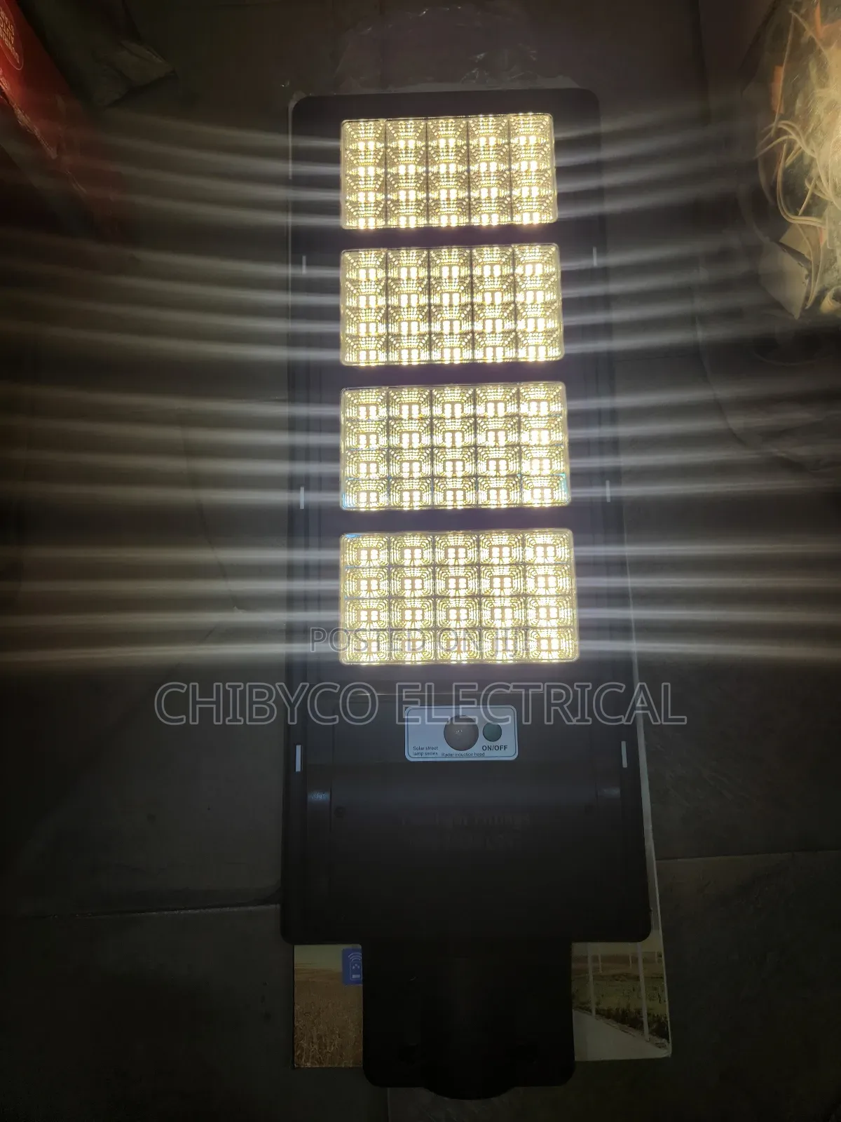 Warm White Solar Street Light