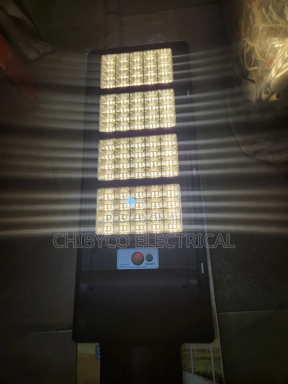 Warm White Solar Street Light