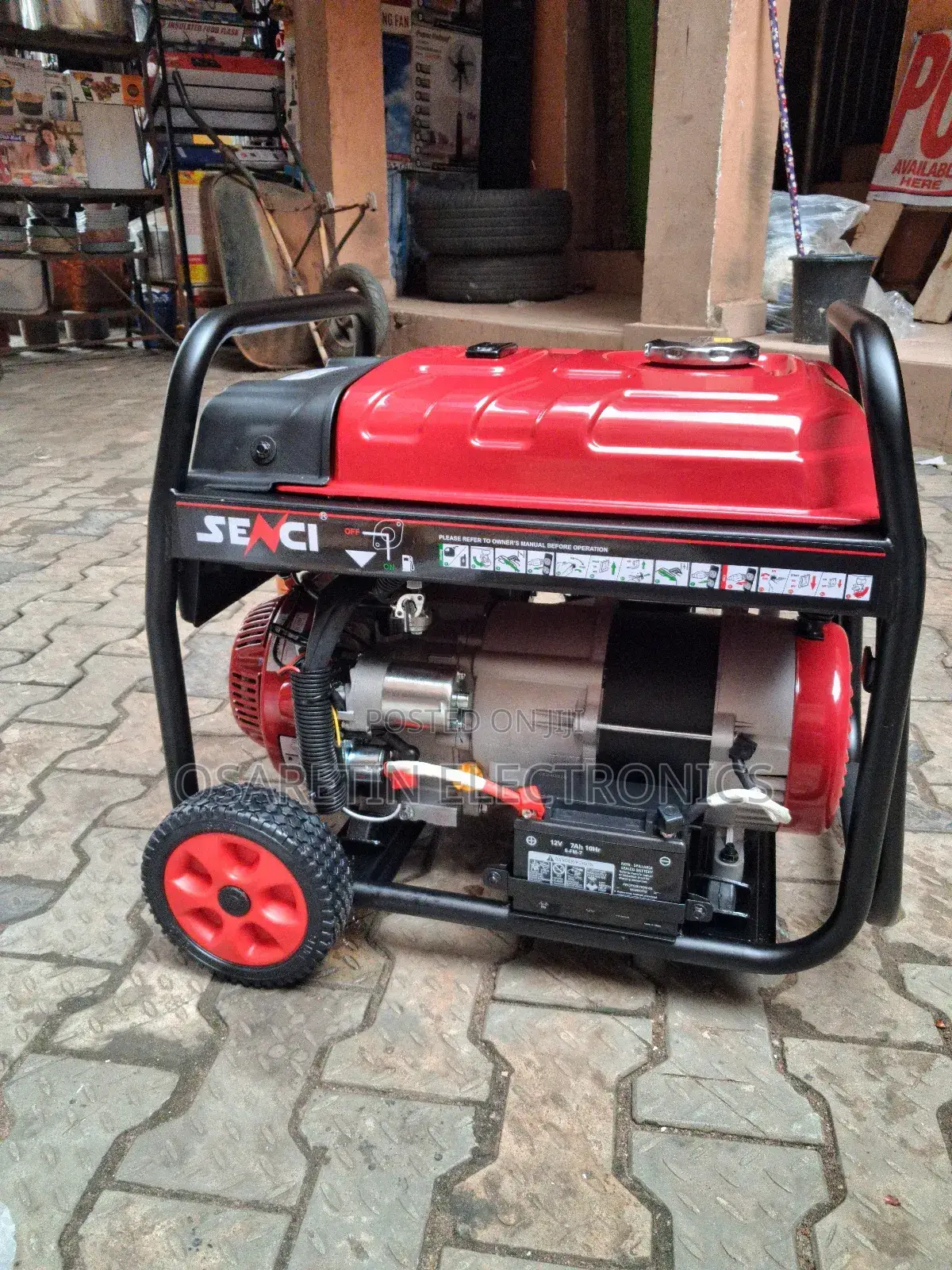 Original Senci Generator 4.3kva With Remote Control