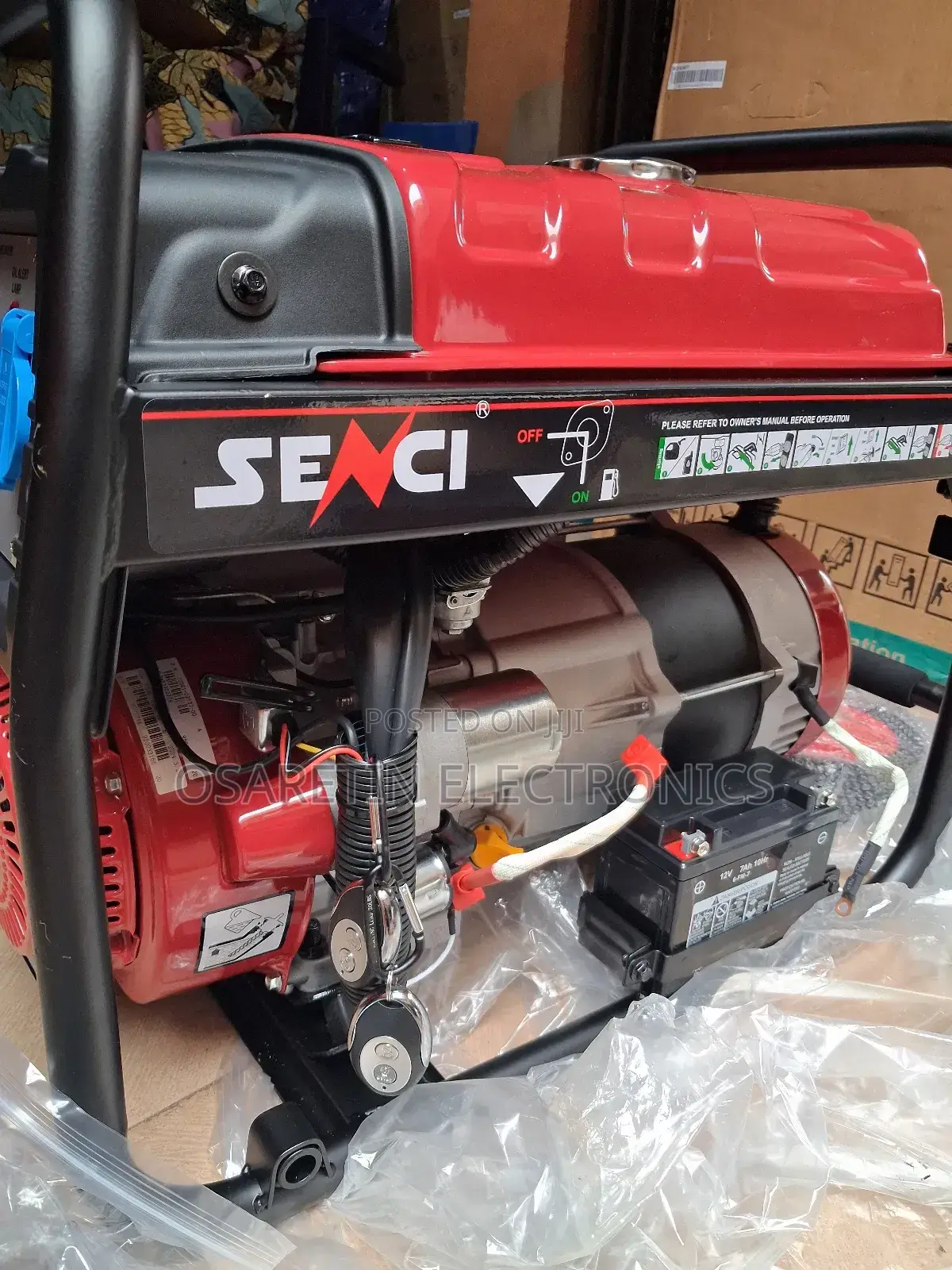 Original Senci Generator 4.3kva With Remote Control