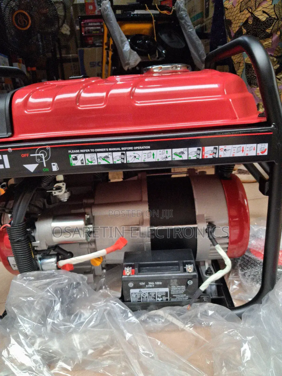 Original Senci Generator 4.3kva With Remote Control