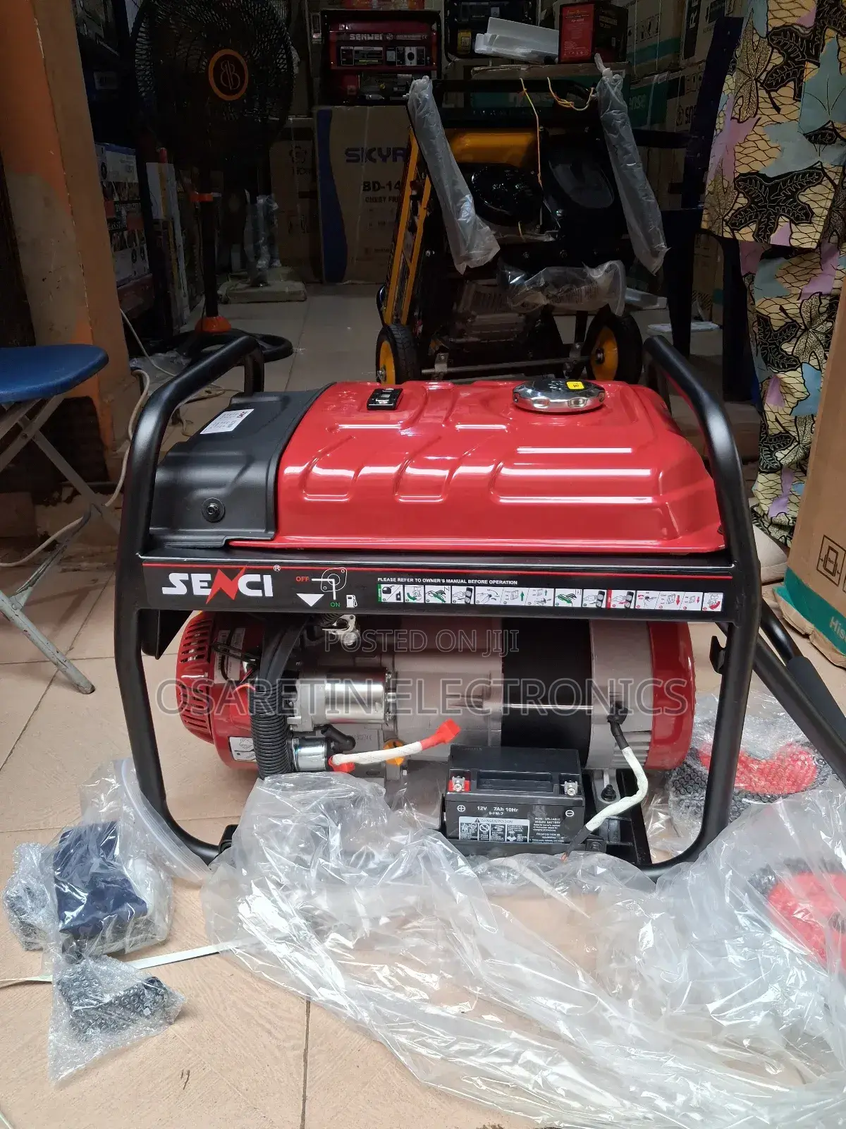 Original Senci Generator 4.3kva With Remote Control