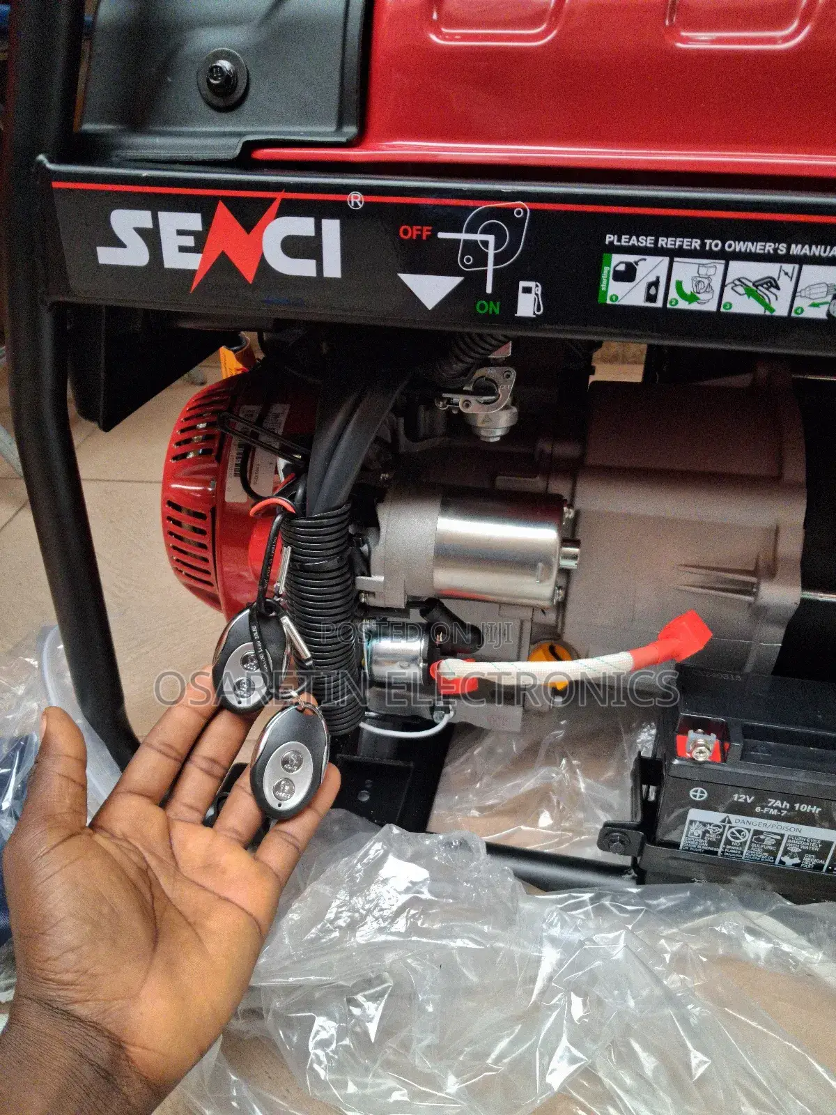 Original Senci Generator 4.3kva With Remote Control