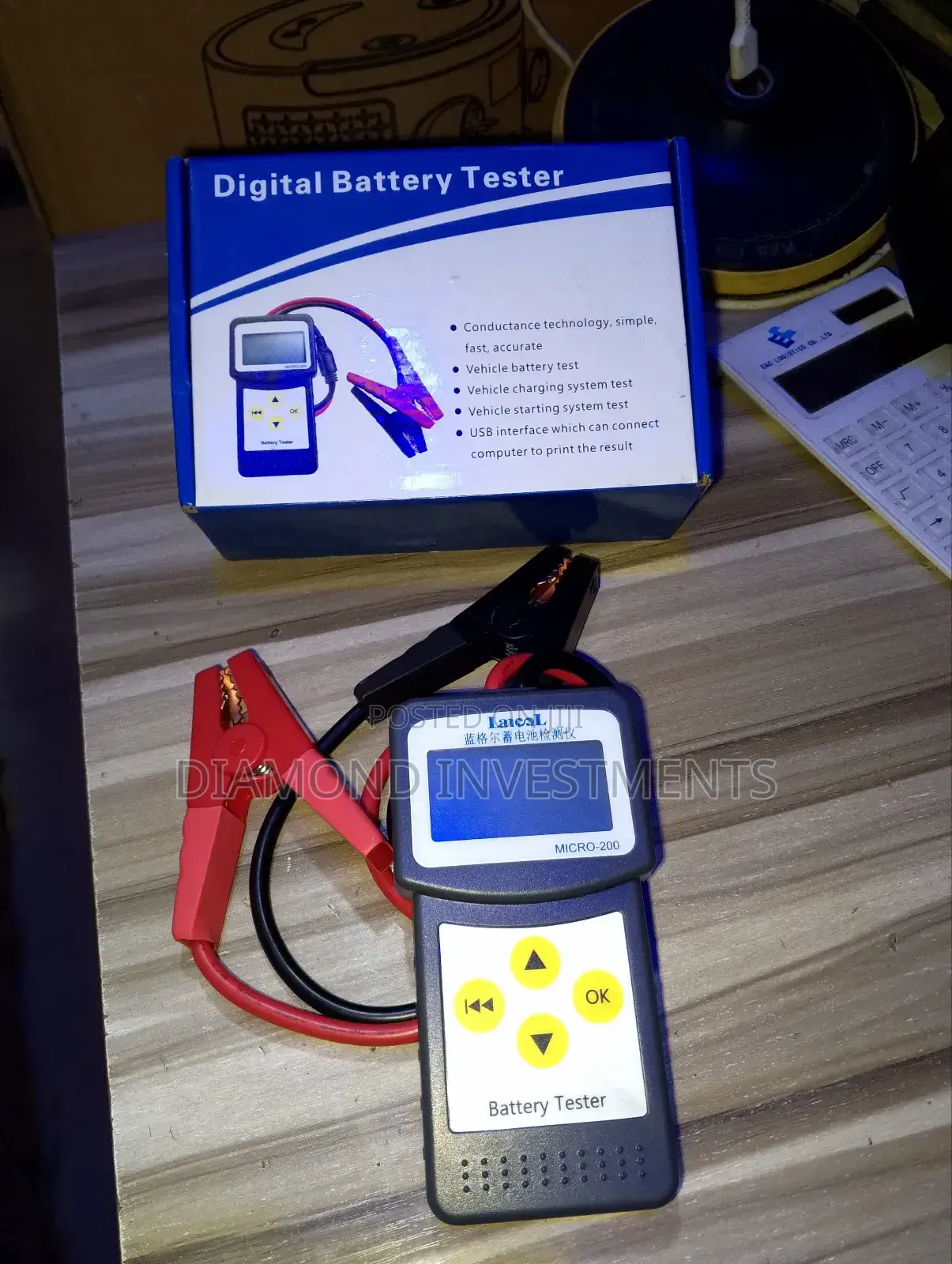 Digital Battery Tester