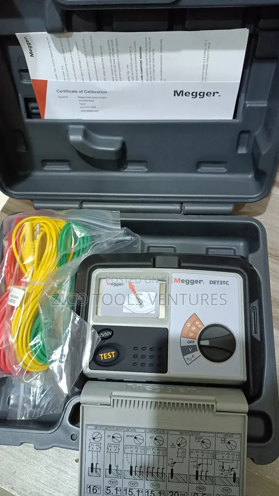 Megger Earth Tester